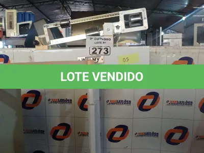 LOTE 273 - 01 BALANÇA DE POSTO DE SAÚDE. (NO ESTADO) ATENÇÃO! FAZER A VISITAÇÃO ANTES DE ARREMATAR, NÃO SABEMOS SE FUNCIONA. LEILÃO NÃO TEM GARANTIA E NEM DEVOLUÇÃO, SUJEITO A POSSÍVEIS AVARIAS VISÍVEIS/OCULTAS E/OU AUSÊNCIA DE COMPONENTES.