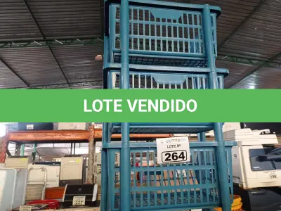 LOTE 264 - 05 CESTOS DE PLÁSTICO. (NO ESTADO) ATENÇÃO! FAZER A VISITAÇÃO ANTES DE ARREMATAR, NÃO SABEMOS SE FUNCIONA. LEILÃO NÃO TEM GARANTIA E NEM DEVOLUÇÃO, SUJEITO A POSSÍVEIS AVARIAS VISÍVEIS/OCULTAS E/OU AUSÊNCIA DE COMPONENTES.