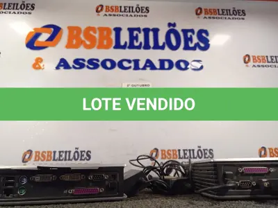 LOTE 066 - 02 MINIS CPU MARCAS HP.  (NO ESTADO) ATENÇÃO! FAZER A VISITAÇÃO ANTES DE ARREMATAR, NÃO SABEMOS SE FUNCIONA. LEILÃO NÃO TEM GARANTIA E NEM DEVOLUÇÃO, SUJEITO A POSSÍVEIS AVARIAS VISÍVEIS/OCULTAS E/OU AUSÊNCIA DE COMPONENTES.