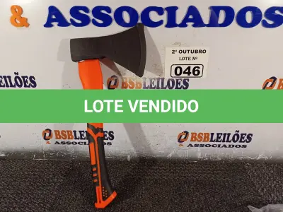 LOTE 046 - 01 MACHADINHA CAÇA E PESCA COM CABO EMBORRACHADO. (NO ESTADO) ATENÇÃO! FAZER A VISITAÇÃO ANTES DE ARREMATAR, NÃO SABEMOS SE FUNCIONA. LEILÃO NÃO TEM GARANTIA E NEM DEVOLUÇÃO, SUJEITO A POSSÍVEIS AVARIAS VISÍVEIS/OCULTAS E/OU AUSÊNCIA DE COMPONENTES.