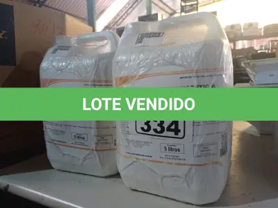 LOTE 334 - 20 LITROS DE SABONETE DE ESPUMA ANTISSÉPTICO. (NO ESTADO) ATENÇÃO! FAZER A VISITAÇÃO ANTES DE ARREMATAR, NÃO SABEMOS SE FUNCIONA. LEILÃO NÃO TEM GARANTIA E NEM DEVOLUÇÃO, SUJEITO A POSSÍVEIS AVARIAS VISÍVEIS/OCULTAS E/OU AUSÊNCIA DE COMPONENTES.