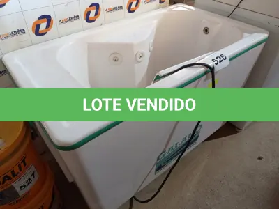 LOTE 526 - 01 TURBILHÃO PARA FISIOTERAPIA GALANO THG STANDARD. (NO ESTADO) ATENÇÃO! FAZER A VISITAÇÃO ANTES DE ARREMATAR, NÃO SABEMOS SE FUNCIONA. LEILÃO NÃO TEM GARANTIA E NEM DEVOLUÇÃO, SUJEITO A POSSÍVEIS AVARIAS VISÍVEIS/OCULTAS E/OU AUSÊNCIA DE COMPONENTES.