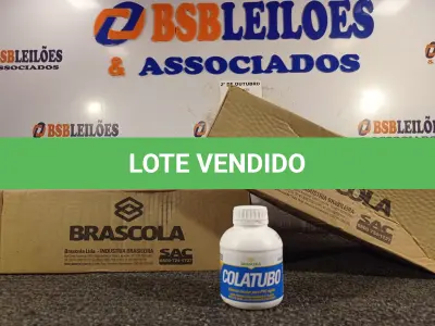 LOTE 600 - 02 CAIXAS COM COLA TUBO ST 175G, COM 15 FRASCOS CADA. (NO ESTADO) ATENÇÃO! FAZER A VISITAÇÃO ANTES DE ARREMATAR, NÃO SABEMOS SE FUNCIONA. LEILÃO NÃO TEM GARANTIA E NEM DEVOLUÇÃO, SUJEITO A POSSÍVEIS AVARIAS VISÍVEIS/OCULTAS E/OU AUSÊNCIA DE COMPONENTES.