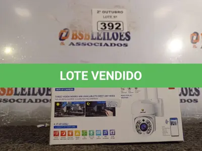 LOTE 392 - 01 CÂMERA FULL COLOR. (NO ESTADO) ATENÇÃO! FAZER A VISITAÇÃO ANTES DE ARREMATAR, NÃO SABEMOS SE FUNCIONA. LEILÃO NÃO TEM GARANTIA E NEM DEVOLUÇÃO, SUJEITO A POSSÍVEIS AVARIAS VISÍVEIS/OCULTAS E/OU AUSÊNCIA DE COMPONENTES.