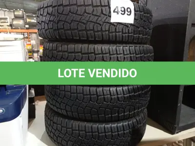 LOTE 499 - 04 PNEUS REMOLD NAS MEDIDAS 175/70/14. (NO ESTADO) ATENÇÃO! FAZER A VISITAÇÃO ANTES DE ARREMATAR, NÃO SABEMOS SE FUNCIONA. LEILÃO NÃO TEM GARANTIA E NEM DEVOLUÇÃO, SUJEITO A POSSÍVEIS AVARIAS VISÍVEIS/OCULTAS E/OU AUSÊNCIA DE COMPONENTES.