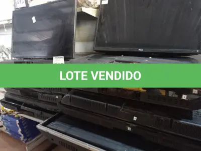 LOTE 512 - 01 LOTE COM VÁRIAS TV’S MARCAS E MODELOS DIVERSOS PARA RETIRADA DE PEÇAS. (NO ESTADO) ATENÇÃO! FAZER A VISITAÇÃO ANTES DE ARREMATAR, NÃO SABEMOS SE FUNCIONA. LEILÃO NÃO TEM GARANTIA E NEM DEVOLUÇÃO, SUJEITO A POSSÍVEIS AVARIAS VISÍVEIS/OCULTAS E/OU AUSÊNCIA DE COMPONENTES.