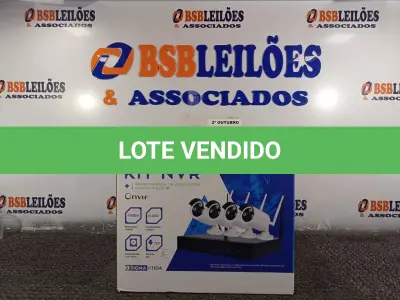 LOTE 377 - 01 KIT NVR CONTENDO: 01 GRAVADOR DIGITAL DE VÍDEO EM REDE E 04 CÂMERAS BULLET IP. (NO ESTADO) ATENÇÃO! FAZER A VISITAÇÃO ANTES DE ARREMATAR, NÃO SABEMOS SE FUNCIONA. LEILÃO NÃO TEM GARANTIA E NEM DEVOLUÇÃO, SUJEITO A POSSÍVEIS AVARIAS VISÍVEIS/OCULTAS E/OU AUSÊNCIA DE COMPONENTES.