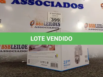 LOTE 399 - 01 CÂMERA MINI SPEED DOME 2.5. (NO ESTADO) ATENÇÃO! FAZER A VISITAÇÃO ANTES DE ARREMATAR, NÃO SABEMOS SE FUNCIONA. LEILÃO NÃO TEM GARANTIA E NEM DEVOLUÇÃO, SUJEITO A POSSÍVEIS AVARIAS VISÍVEIS/OCULTAS E/OU AUSÊNCIA DE COMPONENTES.
