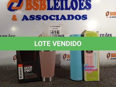 LOTE 416 - 01 KIT COPO + GARRAFA TÉRMICOS. (NO ESTADO) ATENÇÃO! FAZER A VISITAÇÃO ANTES DE ARREMATAR, NÃO SABEMOS SE FUNCIONA. LEILÃO NÃO TEM GARANTIA E NEM DEVOLUÇÃO, SUJEITO A POSSÍVEIS AVARIAS VISÍVEIS/OCULTAS E/OU AUSÊNCIA DE COMPONENTES.