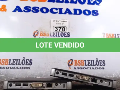 LOTE 378 - 02 MINIS CPU WYSE. (NO ESTADO) ATENÇÃO! FAZER A VISITAÇÃO ANTES DE ARREMATAR, NÃO SABEMOS SE FUNCIONA. LEILÃO NÃO TEM GARANTIA E NEM DEVOLUÇÃO, SUJEITO A POSSÍVEIS AVARIAS VISÍVEIS/OCULTAS E/OU AUSÊNCIA DE COMPONENTES.