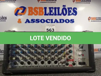 LOTE 563 - 01 MIXER FRAHM MP8. (NO ESTADO) ATENÇÃO! FAZER A VISITAÇÃO ANTES DE ARREMATAR, NÃO SABEMOS SE FUNCIONA. LEILÃO NÃO TEM GARANTIA E NEM DEVOLUÇÃO, SUJEITO A POSSÍVEIS AVARIAS VISÍVEIS/OCULTAS E/OU AUSÊNCIA DE COMPONENTES.