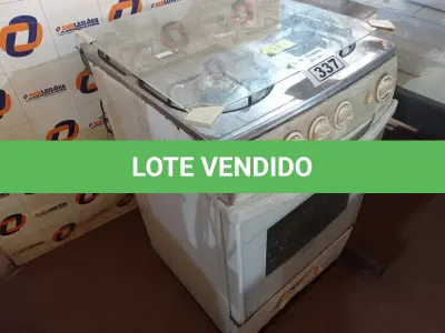 LOTE 337 - 01 FOGÃO A GÁS 04 BOCAS COM AVARIAS. (NO ESTADO) ATENÇÃO! FAZER A VISITAÇÃO ANTES DE ARREMATAR, NÃO SABEMOS SE FUNCIONA. LEILÃO NÃO TEM GARANTIA E NEM DEVOLUÇÃO, SUJEITO A POSSÍVEIS AVARIAS VISÍVEIS/OCULTAS E/OU AUSÊNCIA DE COMPONENTES.