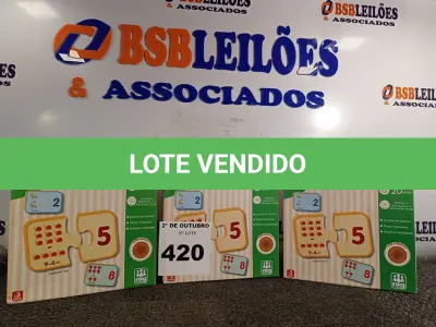 LOTE 420 - 03 JOGOS DESCOBRINDO A MATEMÁTICA. (NO ESTADO) ATENÇÃO! FAZER A VISITAÇÃO ANTES DE ARREMATAR, NÃO SABEMOS SE FUNCIONA. LEILÃO NÃO TEM GARANTIA E NEM DEVOLUÇÃO, SUJEITO A POSSÍVEIS AVARIAS VISÍVEIS/OCULTAS E/OU AUSÊNCIA DE COMPONENTES.