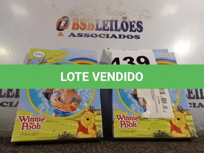 LOTE 439 - 02 BOIAS INFANTIS. (NO ESTADO) ATENÇÃO! FAZER A VISITAÇÃO ANTES DE ARREMATAR, NÃO SABEMOS SE FUNCIONA. LEILÃO NÃO TEM GARANTIA E NEM DEVOLUÇÃO, SUJEITO A POSSÍVEIS AVARIAS VISÍVEIS/OCULTAS E/OU AUSÊNCIA DE COMPONENTES.