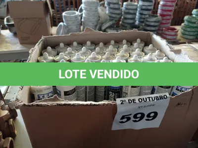 LOTE 599 - 01 LOTE COM VÁRIOS TUBOS DE SILICONE PRETO. (NO ESTADO) ATENÇÃO! FAZER A VISITAÇÃO ANTES DE ARREMATAR, NÃO SABEMOS SE FUNCIONA. LEILÃO NÃO TEM GARANTIA E NEM DEVOLUÇÃO, SUJEITO A POSSÍVEIS AVARIAS VISÍVEIS/OCULTAS E/OU AUSÊNCIA DE COMPONENTES.