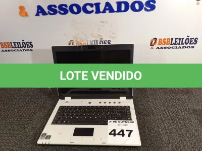 LOTE 447 - 01 NOTEBOOK DATEN. (NO ESTADO) ATENÇÃO! FAZER A VISITAÇÃO ANTES DE ARREMATAR, NÃO SABEMOS SE FUNCIONA. LEILÃO NÃO TEM GARANTIA E NEM DEVOLUÇÃO, SUJEITO A POSSÍVEIS AVARIAS VISÍVEIS/OCULTAS E/OU AUSÊNCIA DE COMPONENTES.