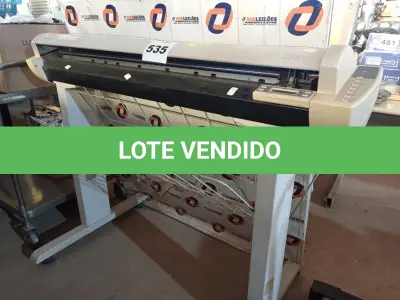 LOTE 535 - 01 PLOTTER MARCA XEROX 2230IJ. (NO ESTADO) ATENÇÃO! FAZER A VISITAÇÃO ANTES DE ARREMATAR, NÃO SABEMOS SE FUNCIONA. LEILÃO NÃO TEM GARANTIA E NEM DEVOLUÇÃO, SUJEITO A POSSÍVEIS AVARIAS VISÍVEIS/OCULTAS E/OU AUSÊNCIA DE COMPONENTES.