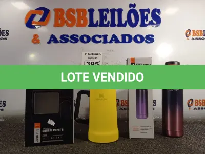 LOTE 395 - 01 KIT COPO + GARRAFA TÉRMICOS. (NO ESTADO) ATENÇÃO! FAZER A VISITAÇÃO ANTES DE ARREMATAR, NÃO SABEMOS SE FUNCIONA. LEILÃO NÃO TEM GARANTIA E NEM DEVOLUÇÃO, SUJEITO A POSSÍVEIS AVARIAS VISÍVEIS/OCULTAS E/OU AUSÊNCIA DE COMPONENTES.