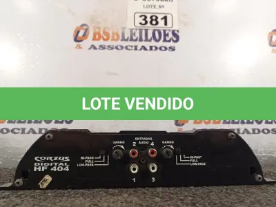 LOTE 381 - 01 MODULO CORSUS 404. (NO ESTADO) ATENÇÃO! FAZER A VISITAÇÃO ANTES DE ARREMATAR, NÃO SABEMOS SE FUNCIONA. LEILÃO NÃO TEM GARANTIA E NEM DEVOLUÇÃO, SUJEITO A POSSÍVEIS AVARIAS VISÍVEIS/OCULTAS E/OU AUSÊNCIA DE COMPONENTES.