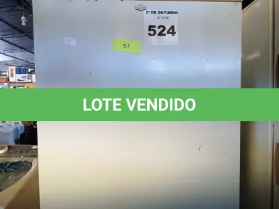 LOTE 524 - 01 FREEZER VERTICAL MARCA BRASTEMP 220V. (NO ESTADO) ATENÇÃO! FAZER A VISITAÇÃO ANTES DE ARREMATAR, NÃO SABEMOS SE FUNCIONA. LEILÃO NÃO TEM GARANTIA E NEM DEVOLUÇÃO, SUJEITO A POSSÍVEIS AVARIAS VISÍVEIS/OCULTAS E/OU AUSÊNCIA DE COMPONENTES.