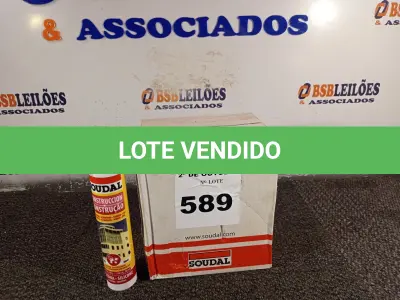LOTE 589 - 12 TUBOS DE SILICONE NEUTRO PARA CONSTRUÇÃO COR BRANCO 340G. (NO ESTADO) ATENÇÃO! FAZER A VISITAÇÃO ANTES DE ARREMATAR, NÃO SABEMOS SE FUNCIONA. LEILÃO NÃO TEM GARANTIA E NEM DEVOLUÇÃO, SUJEITO A POSSÍVEIS AVARIAS VISÍVEIS/OCULTAS E/OU AUSÊNCIA DE COMPONENTES.