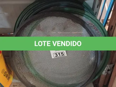 LOTE 315 - 06 PENEIRAS MARCAS E MODELOS DIVERSOS. (NO ESTADO) ATENÇÃO! FAZER A VISITAÇÃO ANTES DE ARREMATAR, NÃO SABEMOS SE FUNCIONA. LEILÃO NÃO TEM GARANTIA E NEM DEVOLUÇÃO, SUJEITO A POSSÍVEIS AVARIAS VISÍVEIS/OCULTAS E/OU AUSÊNCIA DE COMPONENTES.