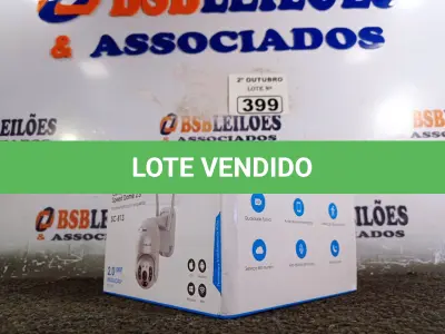 LOTE 399 - 01 CÂMERA MINI SPEED DOME 2.5. (NO ESTADO) ATENÇÃO! FAZER A VISITAÇÃO ANTES DE ARREMATAR, NÃO SABEMOS SE FUNCIONA. LEILÃO NÃO TEM GARANTIA E NEM DEVOLUÇÃO, SUJEITO A POSSÍVEIS AVARIAS VISÍVEIS/OCULTAS E/OU AUSÊNCIA DE COMPONENTES.