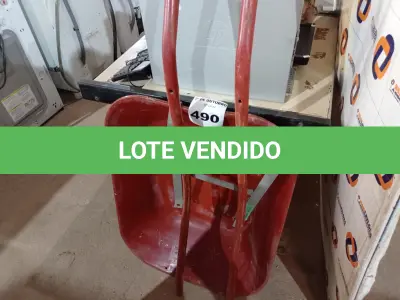 LOTE 490 - 03 PEÇAS PARA CARRINHO DE MÃO. (NO ESTADO) ATENÇÃO! FAZER A VISITAÇÃO ANTES DE ARREMATAR, NÃO SABEMOS SE FUNCIONA. LEILÃO NÃO TEM GARANTIA E NEM DEVOLUÇÃO, SUJEITO A POSSÍVEIS AVARIAS VISÍVEIS/OCULTAS E/OU AUSÊNCIA DE COMPONENTES.