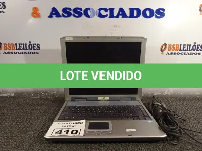 LOTE 410 - 01 NOTEBOOK PC CHIPS. (NO ESTADO) ATENÇÃO! FAZER A VISITAÇÃO ANTES DE ARREMATAR, NÃO SABEMOS SE FUNCIONA. LEILÃO NÃO TEM GARANTIA E NEM DEVOLUÇÃO, SUJEITO A POSSÍVEIS AVARIAS VISÍVEIS/OCULTAS E/OU AUSÊNCIA DE COMPONENTES.