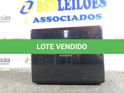 LOTE 446 - 01 NOTEBOOK MARCA NOVADATA. (NO ESTADO) ATENÇÃO! FAZER A VISITAÇÃO ANTES DE ARREMATAR, NÃO SABEMOS SE FUNCIONA. LEILÃO NÃO TEM GARANTIA E NEM DEVOLUÇÃO, SUJEITO A POSSÍVEIS AVARIAS VISÍVEIS/OCULTAS E/OU AUSÊNCIA DE COMPONENTES.
