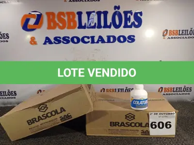 LOTE 606 - 02 CAIXAS COM COLA TUBO ST 175G, COM 15 FRASCOS CADA. (NO ESTADO) ATENÇÃO! FAZER A VISITAÇÃO ANTES DE ARREMATAR, NÃO SABEMOS SE FUNCIONA. LEILÃO NÃO TEM GARANTIA E NEM DEVOLUÇÃO, SUJEITO A POSSÍVEIS AVARIAS VISÍVEIS/OCULTAS E/OU AUSÊNCIA DE COMPONENTES.