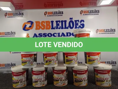 LOTE 351 - 10 QUILOS DE REJUNTAMENTO ACRÍLICO SUPER JUNTA. (NO ESTADO) ATENÇÃO! FAZER A VISITAÇÃO ANTES DE ARREMATAR, NÃO SABEMOS SE FUNCIONA. LEILÃO NÃO TEM GARANTIA E NEM DEVOLUÇÃO, SUJEITO A POSSÍVEIS AVARIAS VISÍVEIS/OCULTAS E/OU AUSÊNCIA DE COMPONENTES.