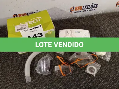 LOTE 443 - 01 NEBULIZADOR ULTRASSÓNICO ULTRANEB DESK2. (NO ESTADO) ATENÇÃO! FAZER A VISITAÇÃO ANTES DE ARREMATAR, NÃO SABEMOS SE FUNCIONA. LEILÃO NÃO TEM GARANTIA E NEM DEVOLUÇÃO, SUJEITO A POSSÍVEIS AVARIAS VISÍVEIS/OCULTAS E/OU AUSÊNCIA DE COMPONENTES.