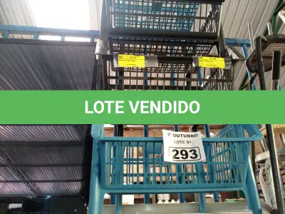 LOTE 293 - 05 CESTOS DE PLÁSTICO. (NO ESTADO) ATENÇÃO! FAZER A VISITAÇÃO ANTES DE ARREMATAR, NÃO SABEMOS SE FUNCIONA. LEILÃO NÃO TEM GARANTIA E NEM DEVOLUÇÃO, SUJEITO A POSSÍVEIS AVARIAS VISÍVEIS/OCULTAS E/OU AUSÊNCIA DE COMPONENTES.