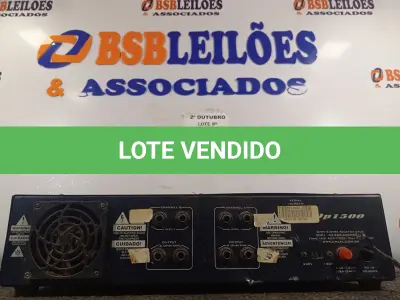 LOTE 324 - 01 POTÊNCIA ONEAL. (NO ESTADO) ATENÇÃO! FAZER A VISITAÇÃO ANTES DE ARREMATAR, NÃO SABEMOS SE FUNCIONA. LEILÃO NÃO TEM GARANTIA E NEM DEVOLUÇÃO, SUJEITO A POSSÍVEIS AVARIAS VISÍVEIS/OCULTAS E/OU AUSÊNCIA DE COMPONENTES.