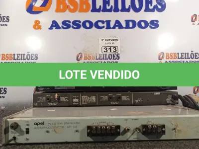 LOTE 313 - 04 EQUIPAMENTOS ELETRÔNICOS DIVERSOS. (NO ESTADO) ATENÇÃO! FAZER A VISITAÇÃO ANTES DE ARREMATAR, NÃO SABEMOS SE FUNCIONA. LEILÃO NÃO TEM GARANTIA E NEM DEVOLUÇÃO, SUJEITO A POSSÍVEIS AVARIAS VISÍVEIS/OCULTAS E/OU AUSÊNCIA DE COMPONENTES.