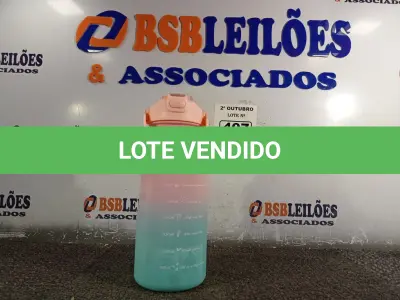 LOTE 407 - 01 KIT GARRAFA MOTIVACIONAL COM 03 PEÇAS. (NO ESTADO) ATENÇÃO! FAZER A VISITAÇÃO ANTES DE ARREMATAR, NÃO SABEMOS SE FUNCIONA. LEILÃO NÃO TEM GARANTIA E NEM DEVOLUÇÃO, SUJEITO A POSSÍVEIS AVARIAS VISÍVEIS/OCULTAS E/OU AUSÊNCIA DE COMPONENTES.