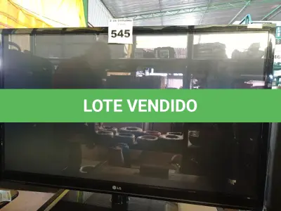 LOTE 545 - 01 TV LG 50” POL. (NO ESTADO) ATENÇÃO! FAZER A VISITAÇÃO ANTES DE ARREMATAR, NÃO SABEMOS SE FUNCIONA. LEILÃO NÃO TEM GARANTIA E NEM DEVOLUÇÃO, SUJEITO A POSSÍVEIS AVARIAS VISÍVEIS/OCULTAS E/OU AUSÊNCIA DE COMPONENTES.