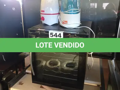LOTE 544 - 01 ADEGA MINEA 220V E 02 UMIDIFICADORES MARCAS E MODELOS DIVERSOS. (NO ESTADO) ATENÇÃO! FAZER A VISITAÇÃO ANTES DE ARREMATAR, NÃO SABEMOS SE FUNCIONA. LEILÃO NÃO TEM GARANTIA E NEM DEVOLUÇÃO, SUJEITO A POSSÍVEIS AVARIAS VISÍVEIS/OCULTAS E/OU AUSÊNCIA DE COMPONENTES.