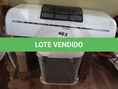 LOTE 463 - 01 AR-CONDICIONADO INVERTER 18.000BTU INVERTER MARCA ELECTROLUX 220V. (NO ESTADO) ATENÇÃO! FAZER A VISITAÇÃO ANTES DE ARREMATAR, NÃO SABEMOS SE FUNCIONA. LEILÃO NÃO TEM GARANTIA E NEM DEVOLUÇÃO, SUJEITO A POSSÍVEIS AVARIAS VISÍVEIS/OCULTAS E/OU AUSÊNCIA DE COMPONENTES.