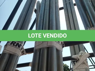 LOTE 645 - 07 ELETRODUTOS GALVANIZADOS DE 1.1/2”. (NO ESTADO) ATENÇÃO! FAZER A VISITAÇÃO ANTES DE ARREMATAR, NÃO SABEMOS SE FUNCIONA. LEILÃO NÃO TEM GARANTIA E NEM DEVOLUÇÃO, SUJEITO A POSSÍVEIS AVARIAS VISÍVEIS/OCULTAS E/OU AUSÊNCIA DE COMPONENTES.