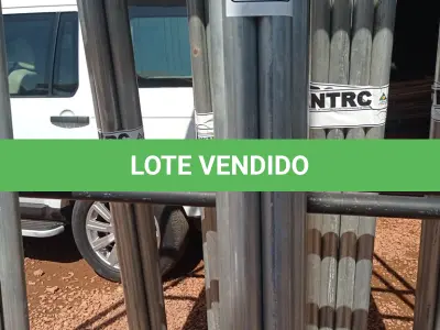 LOTE 641 - 05 ELETRODUTOS GALVANIZADOS DE 1.1/2”. (NO ESTADO) ATENÇÃO! FAZER A VISITAÇÃO ANTES DE ARREMATAR, NÃO SABEMOS SE FUNCIONA. LEILÃO NÃO TEM GARANTIA E NEM DEVOLUÇÃO, SUJEITO A POSSÍVEIS AVARIAS VISÍVEIS/OCULTAS E/OU AUSÊNCIA DE COMPONENTES.
