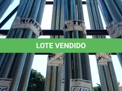 LOTE 644 - 06 ELETRODUTOS GALVANIZADOS DE 1.1/2”. (NO ESTADO) ATENÇÃO! FAZER A VISITAÇÃO ANTES DE ARREMATAR, NÃO SABEMOS SE FUNCIONA. LEILÃO NÃO TEM GARANTIA E NEM DEVOLUÇÃO, SUJEITO A POSSÍVEIS AVARIAS VISÍVEIS/OCULTAS E/OU AUSÊNCIA DE COMPONENTES.