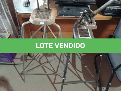 LOTE 223 - 02 CORTADORES DE BATATAS. (NO ESTADO) ATENÇÃO! FAZER A VISITAÇÃO ANTES DE ARREMATAR, NÃO SABEMOS SE FUNCIONA. LEILÃO NÃO TEM GARANTIA E NEM DEVOLUÇÃO, SUJEITO A POSSÍVEIS AVARIAS VISÍVEIS/OCULTAS E/OU AUSÊNCIA DE COMPONENTES.