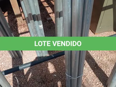LOTE 641 - 05 ELETRODUTOS GALVANIZADOS DE 1.1/2”. (NO ESTADO) ATENÇÃO! FAZER A VISITAÇÃO ANTES DE ARREMATAR, NÃO SABEMOS SE FUNCIONA. LEILÃO NÃO TEM GARANTIA E NEM DEVOLUÇÃO, SUJEITO A POSSÍVEIS AVARIAS VISÍVEIS/OCULTAS E/OU AUSÊNCIA DE COMPONENTES.