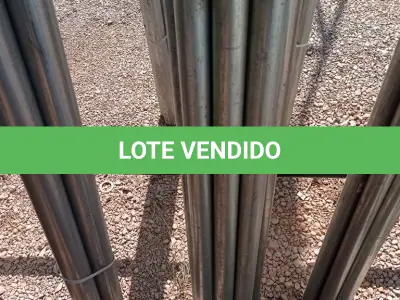 LOTE 645 - 07 ELETRODUTOS GALVANIZADOS DE 1.1/2”. (NO ESTADO) ATENÇÃO! FAZER A VISITAÇÃO ANTES DE ARREMATAR, NÃO SABEMOS SE FUNCIONA. LEILÃO NÃO TEM GARANTIA E NEM DEVOLUÇÃO, SUJEITO A POSSÍVEIS AVARIAS VISÍVEIS/OCULTAS E/OU AUSÊNCIA DE COMPONENTES.