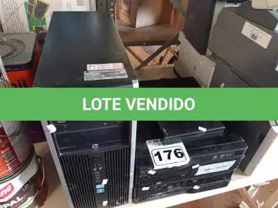 LOTE 176 - 04 CPU’S MARCAS E MODELOS DIVERSOS. (NO ESTADO) ATENÇÃO! FAZER A VISITAÇÃO ANTES DE ARREMATAR, NÃO SABEMOS SE FUNCIONA. LEILÃO NÃO TEM GARANTIA E NEM DEVOLUÇÃO, SUJEITO A POSSÍVEIS AVARIAS VISÍVEIS/OCULTAS E/OU AUSÊNCIA DE COMPONENTES.