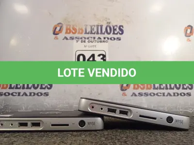 LOTE 043 - 02 MINIS CPU WYSE. (NO ESTADO) ATENÇÃO! FAZER A VISITAÇÃO ANTES DE ARREMATAR, NÃO SABEMOS SE FUNCIONA. LEILÃO NÃO TEM GARANTIA E NEM DEVOLUÇÃO, SUJEITO A POSSÍVEIS AVARIAS VISÍVEIS/OCULTAS E/OU AUSÊNCIA DE COMPONENTES.