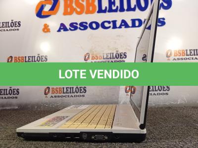 LOTE 005 - 01 NOTEBOOK MARCA LG. (NO ESTADO) ATENÇÃO! FAZER A VISITAÇÃO ANTES DE ARREMATAR, NÃO SABEMOS SE FUNCIONA. LEILÃO NÃO TEM GARANTIA E NEM DEVOLUÇÃO, SUJEITO A POSSÍVEIS AVARIAS VISÍVEIS/OCULTAS E/OU AUSÊNCIA DE COMPONENTES.