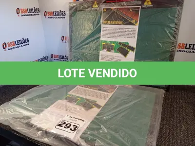 LOTE 293 - 02 TAPETES ANTIVÍRUS. (NO ESTADO) ATENÇÃO! FAZER A VISITAÇÃO ANTES DE ARREMATAR, NÃO SABEMOS SE FUNCIONA. LEILÃO NÃO TEM GARANTIA E NEM DEVOLUÇÃO, SUJEITO A POSSÍVEIS AVARIAS VISÍVEIS/OCULTAS E/OU AUSÊNCIA DE COMPONENTES.